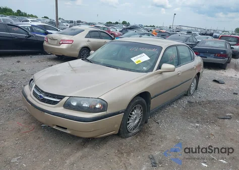 2000 Chevrolet Impala from USA, damaged, VIN 2G1WF55K7Y9165151